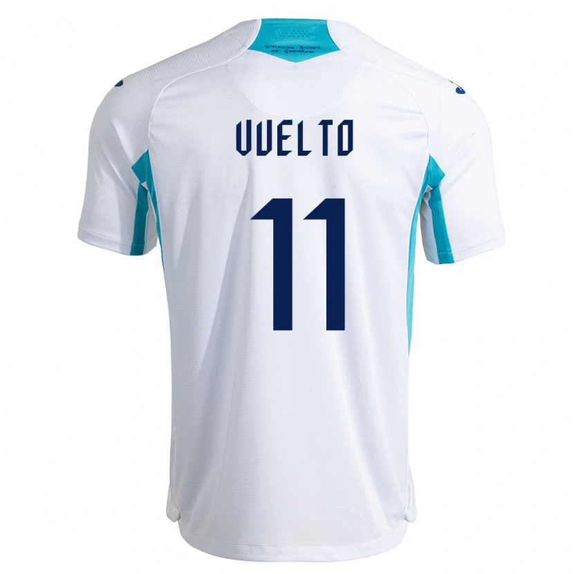 Danxen Niño Camiseta Honduras Darixon Vuelto #11 Blanco Azul Azul Cielo 1ª Equipación 26-28 La Camisa México
