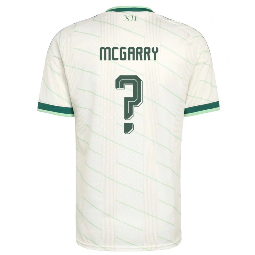 Danxen Niño Camiseta Irlanda Del Norte Shea Mcgarry #0 Blanco Verde 2ª Equipación 26-28 La Camisa México