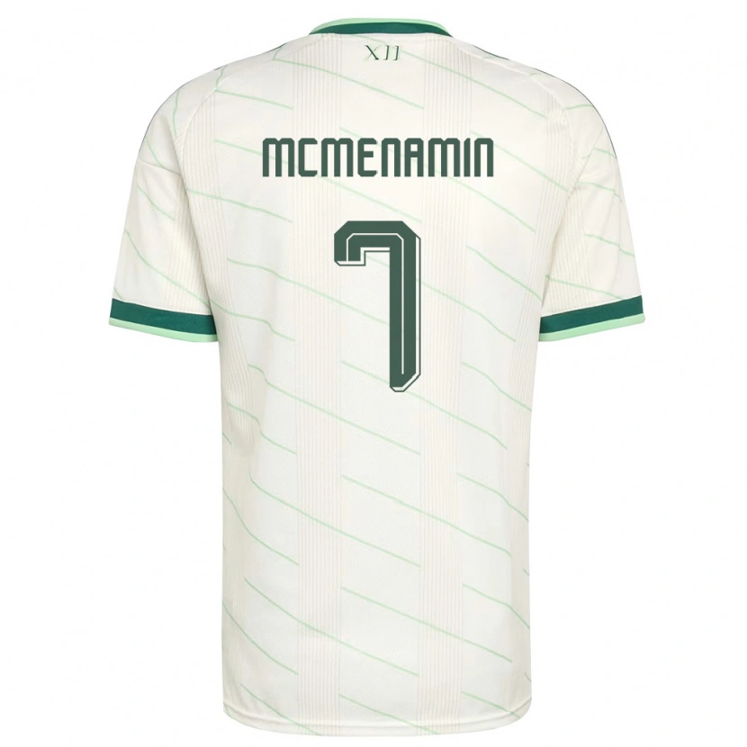 Danxen Niño Camiseta Irlanda Del Norte Conor Mcmenamin #7 Blanco Verde 2ª Equipación 26-28 La Camisa México