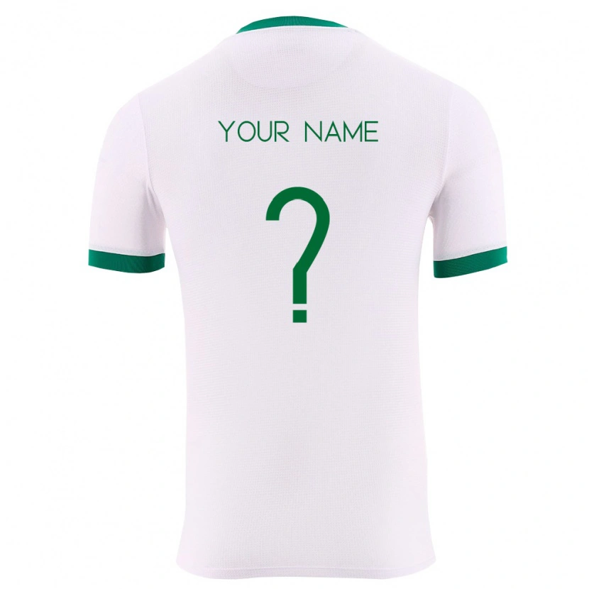 Danxen Niño Camiseta Bolivia Su Nombre #0 Blanco Verde Rojo 2ª Equipación 26-28 La Camisa México