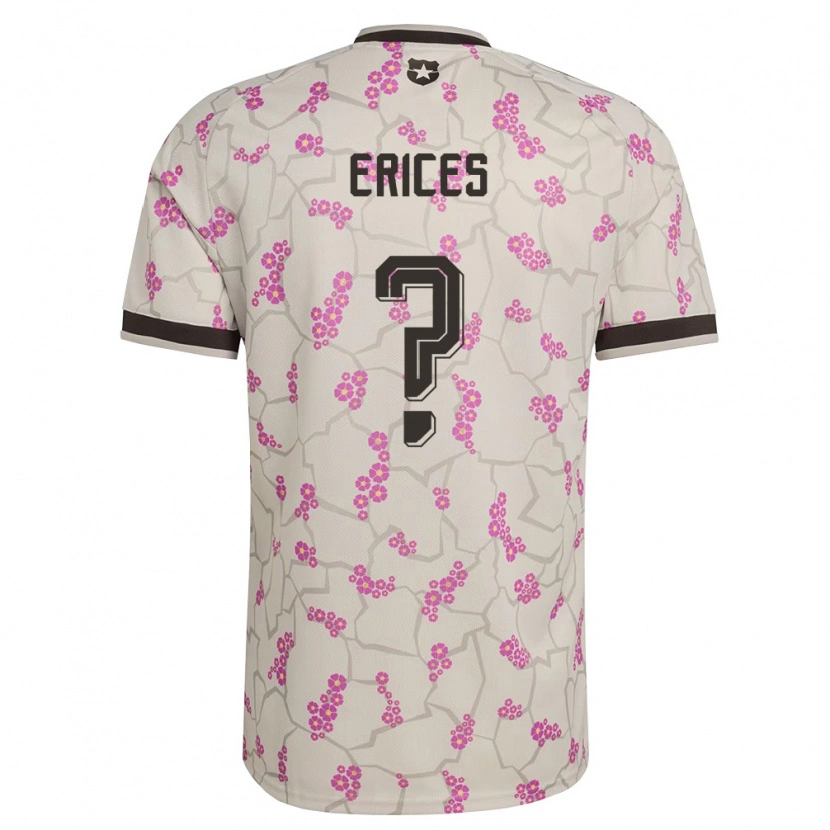 Danxen Niño Camiseta Chile Felipe Erices #0 Blanco Púrpura 2ª Equipación 26-28 La Camisa México