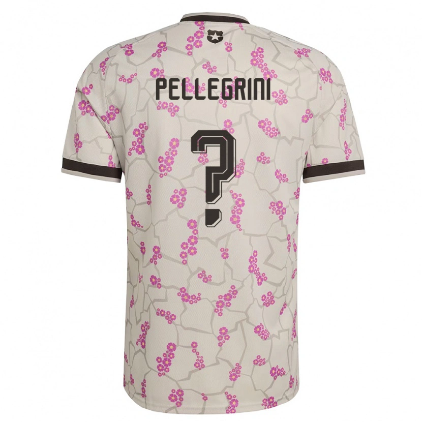 Danxen Niño Camiseta Chile Maya Pellegrini #0 Blanco Púrpura 2ª Equipación 26-28 La Camisa México