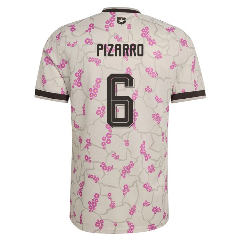 Danxen Niño Camiseta Chile Vicente Pizarro #6 Blanco Púrpura 2ª Equipación 26-28 La Camisa México