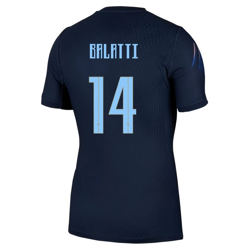 Danxen Niño Camiseta Uruguay Facundo Balatti #14 Negro Azul 2ª Equipación 26-28 La Camisa México
