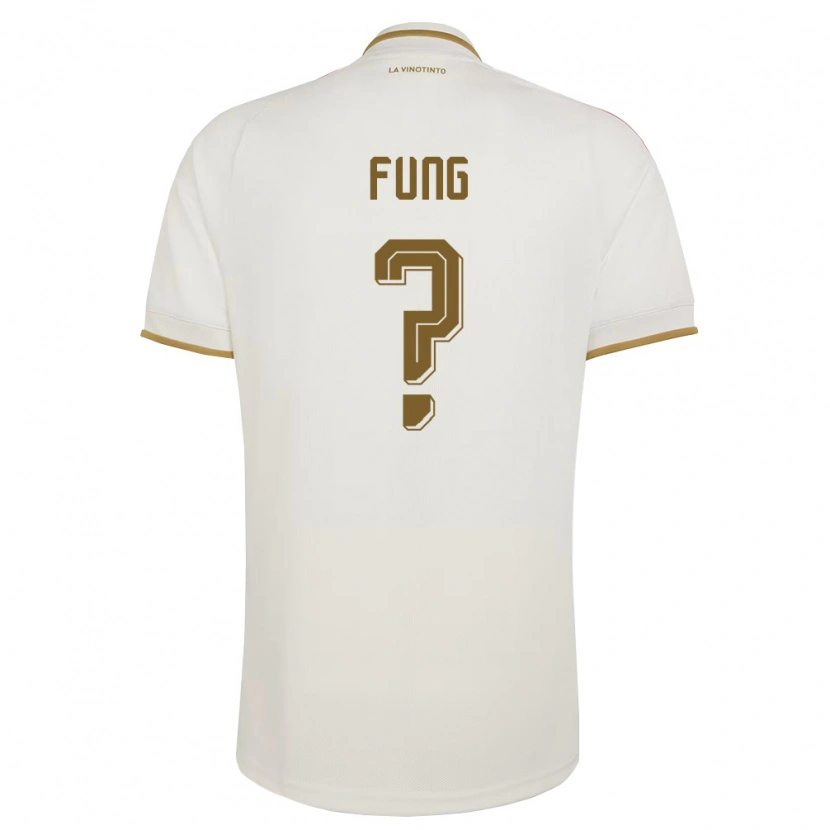 Danxen Niño Camiseta Venezuela Victor Fung #0 Marfil Amarillo 2ª Equipación 26-28 La Camisa México