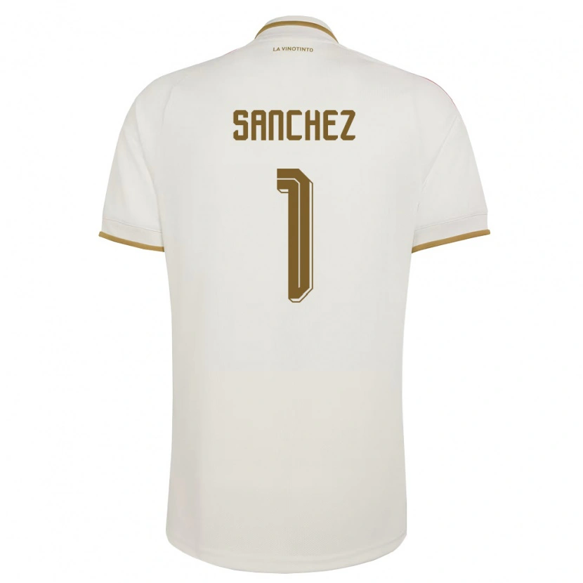 Danxen Niño Camiseta Venezuela Jorge Sánchez #1 Marfil Amarillo 2ª Equipación 26-28 La Camisa México
