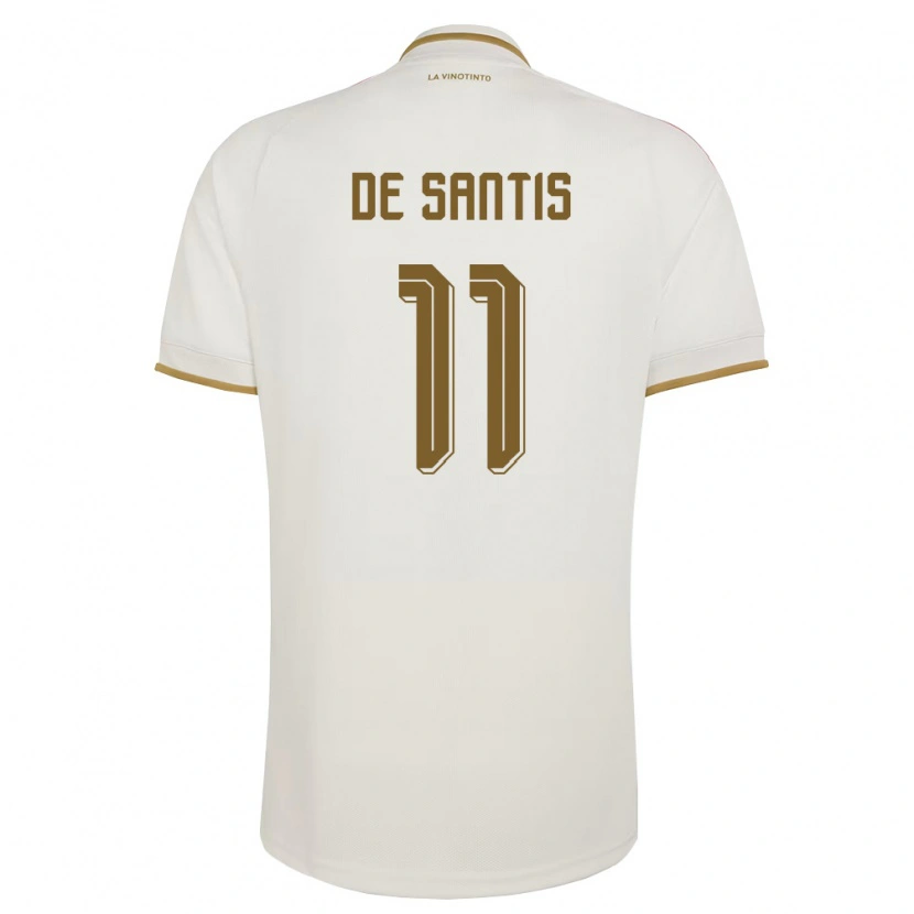 Danxen Niño Camiseta Venezuela Jeriel De Santis #11 Marfil Amarillo 2ª Equipación 26-28 La Camisa México