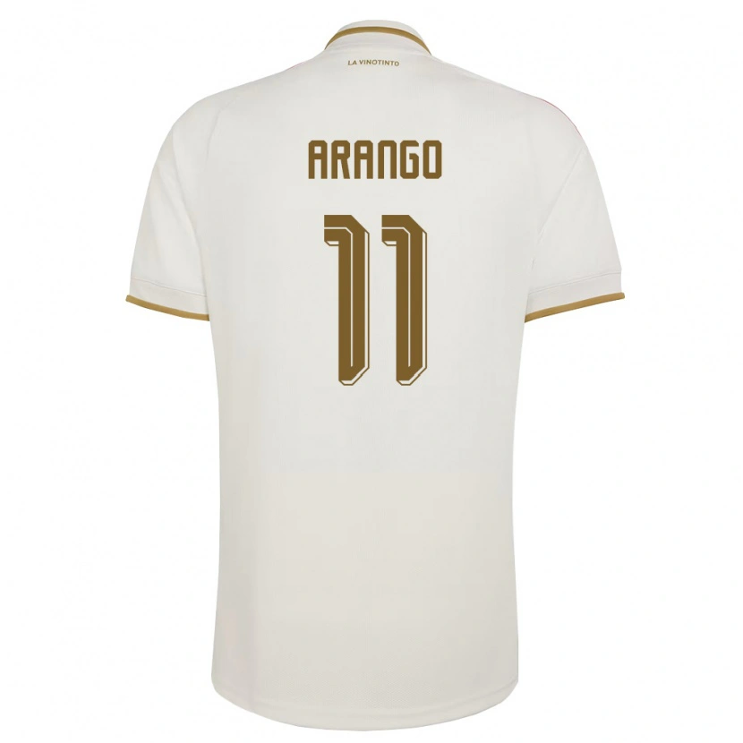 Danxen Niño Camiseta Venezuela Juan Arango #11 Marfil Amarillo 2ª Equipación 26-28 La Camisa México