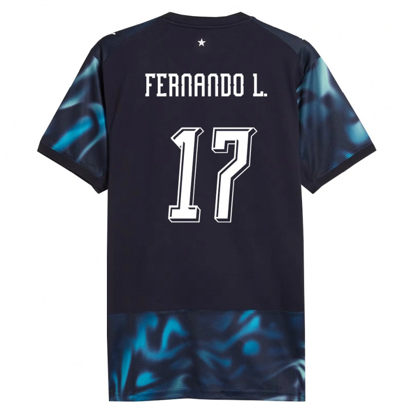 Danxen Niño Camiseta Paraguay Fernando Leguizamón #17 Marino Azul Cielo 2ª Equipación 26-28 La Camisa México