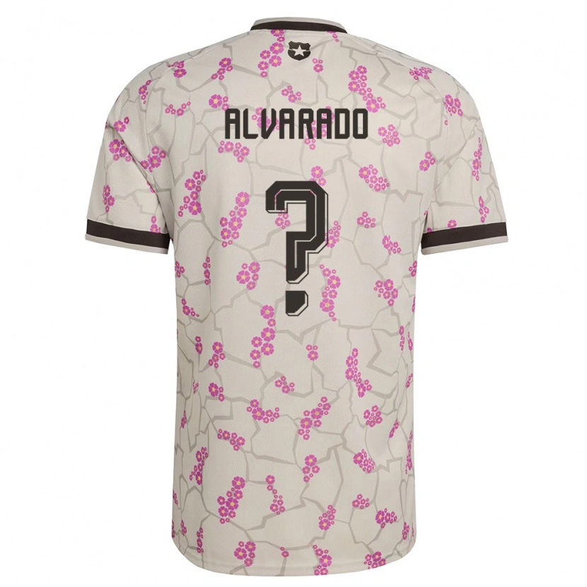 Danxen Hombre Camiseta Chile José Alvarado #0 Blanco Púrpura 2ª Equipación 26-28 La Camisa México