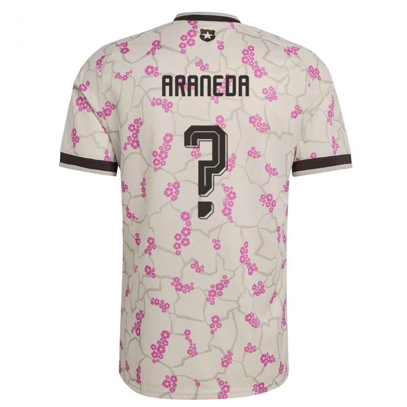 Danxen Hombre Camiseta Chile Arantxa Araneda #0 Blanco Púrpura 2ª Equipación 26-28 La Camisa México
