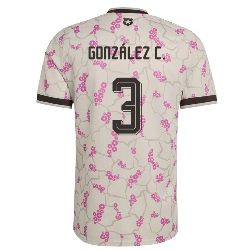 Danxen Hombre Camiseta Chile Tomás González C. #3 Blanco Púrpura 2ª Equipación 26-28 La Camisa México