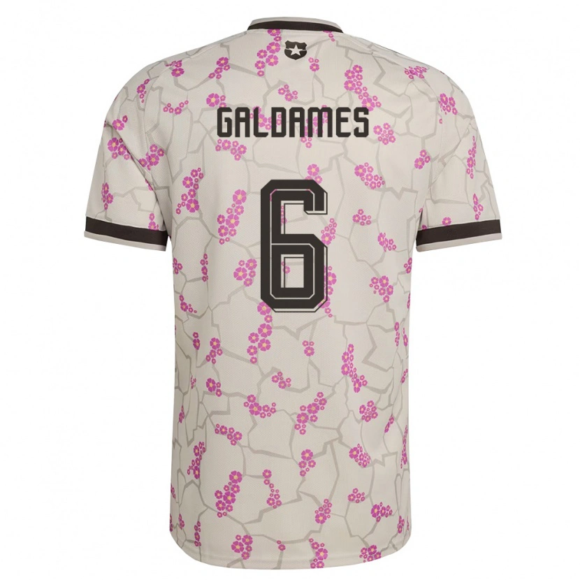 Danxen Hombre Camiseta Chile Thomas Galdames #6 Blanco Púrpura 2ª Equipación 26-28 La Camisa México
