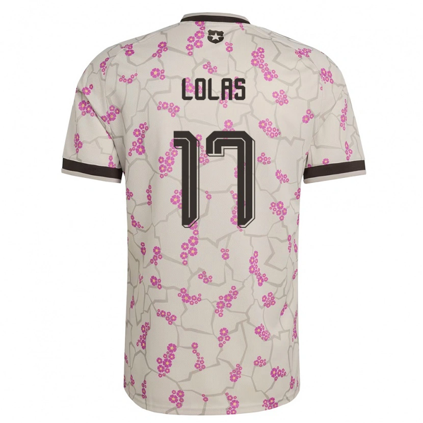 Danxen Hombre Camiseta Chile Manuel Lolas #17 Blanco Púrpura 2ª Equipación 26-28 La Camisa México