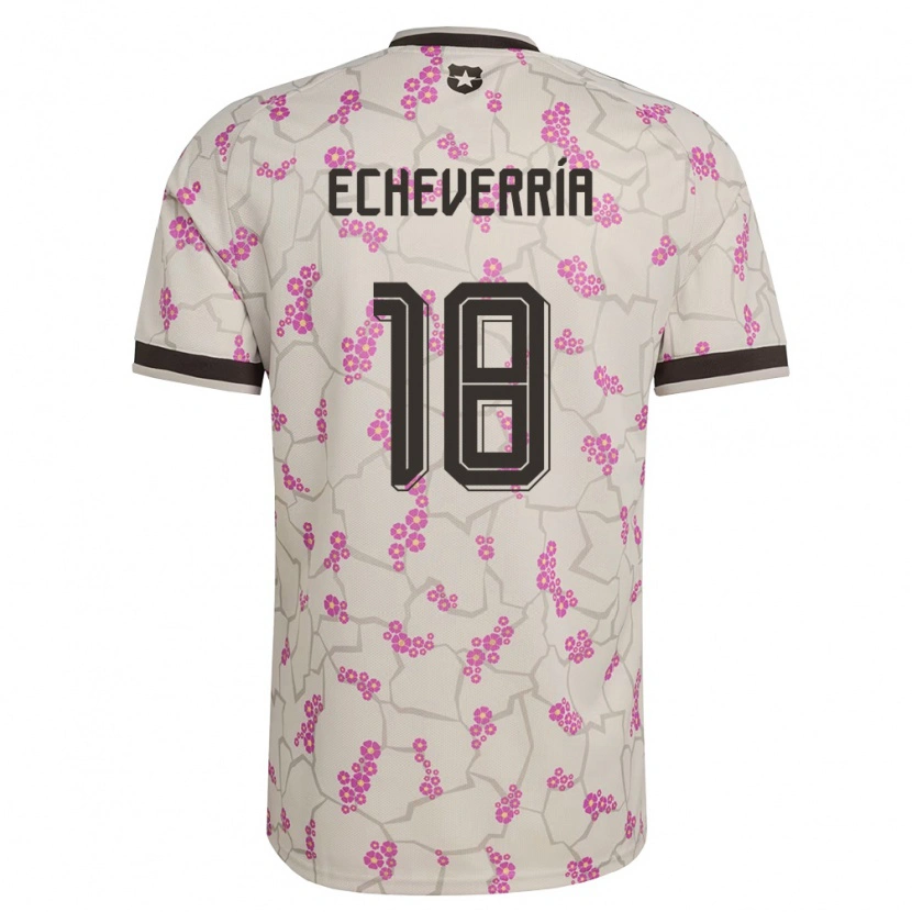 Danxen Hombre Camiseta Chile Rodrigo Echeverría #18 Blanco Púrpura 2ª Equipación 26-28 La Camisa México