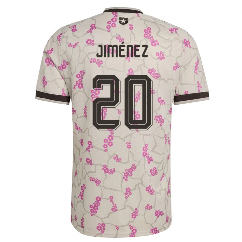 Danxen Hombre Camiseta Chile Martín Jiménez #20 Blanco Púrpura 2ª Equipación 26-28 La Camisa México