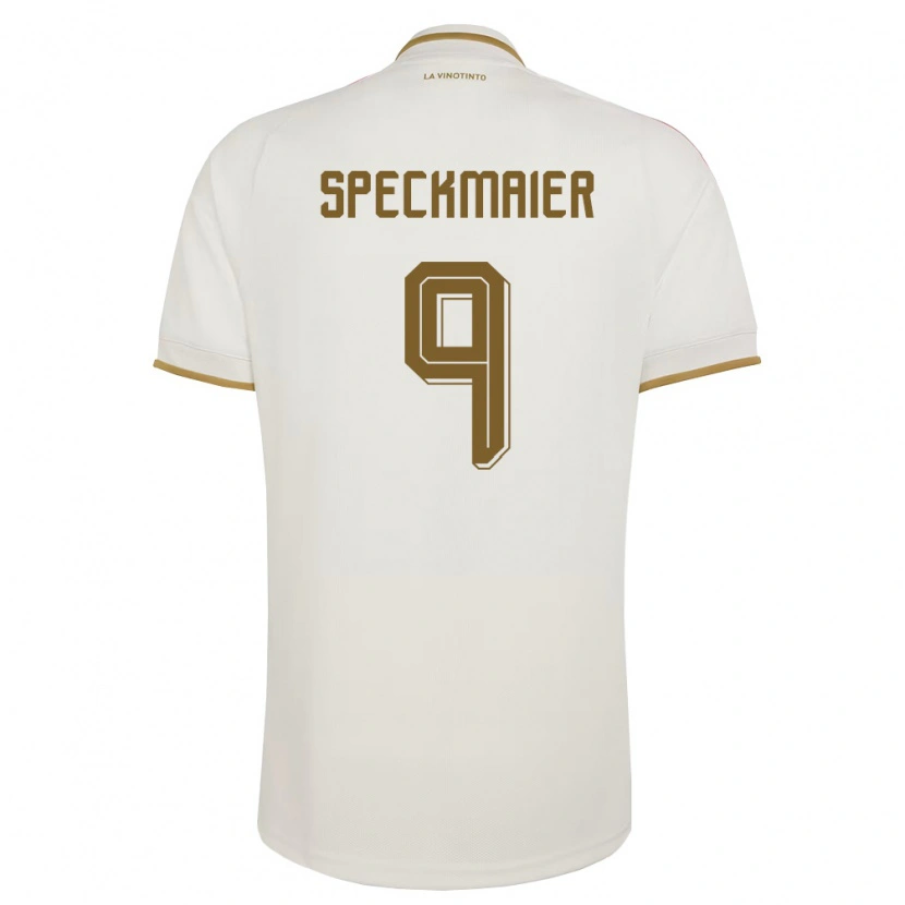 Danxen Hombre Camiseta Venezuela Mariana Speckmaier #9 Marfil Amarillo 2ª Equipación 26-28 La Camisa México