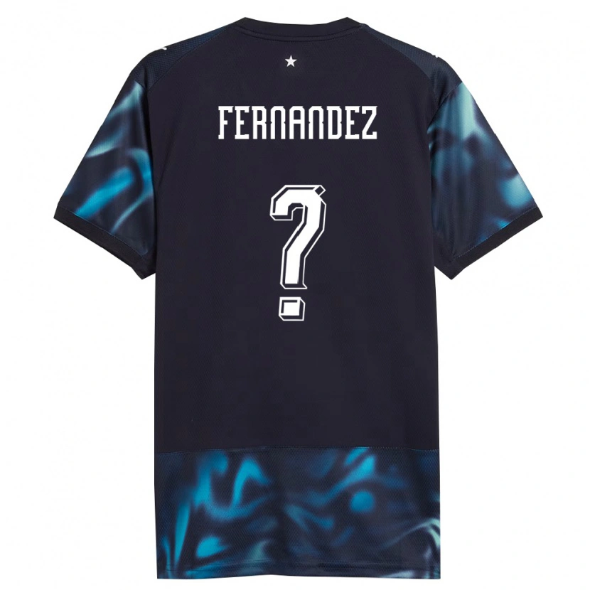 Danxen Hombre Camiseta Paraguay Diego Fernández #0 Marino Azul Cielo 2ª Equipación 26-28 La Camisa México