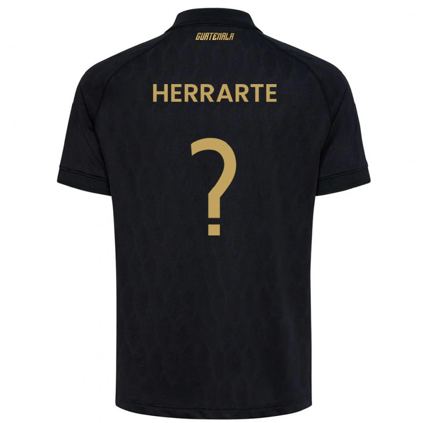 Danxen Hombre Camiseta Guatemala María Herrarte #0 Negro Azul Cielo Blanco 2ª Equipación 26-28 La Camisa México