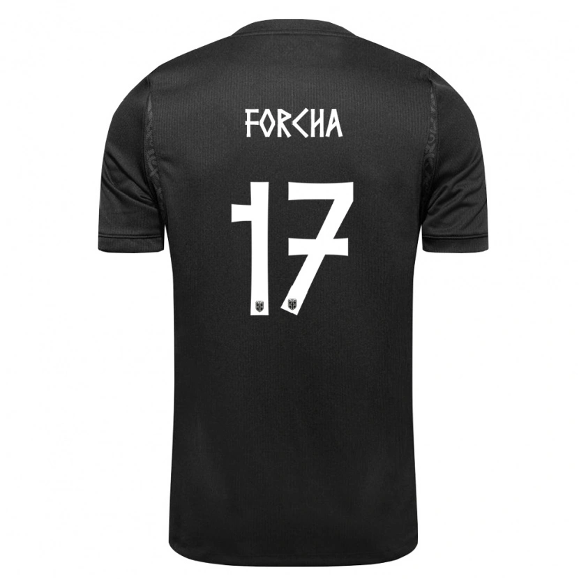 Danxen Mujer Camiseta Noruega Even Forcha #17 Negro 2ª Equipación 26-28 La Camisa México
