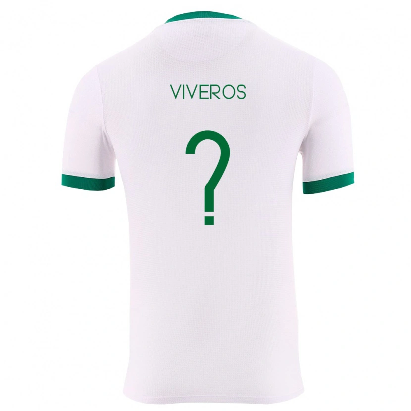 Danxen Mujer Camiseta Bolivia Yaneth Viveros #0 Blanco Verde Rojo 2ª Equipación 26-28 La Camisa México