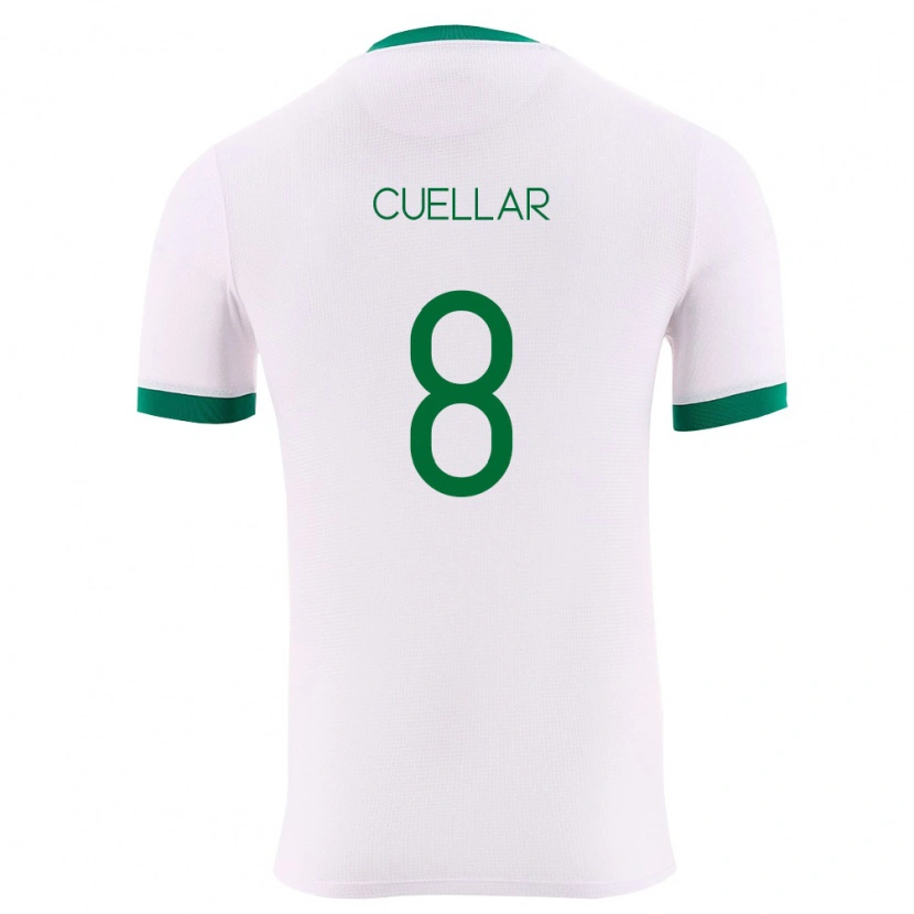 Danxen Mujer Camiseta Bolivia Jaume Cuéllar #8 Blanco Verde Rojo 2ª Equipación 26-28 La Camisa México