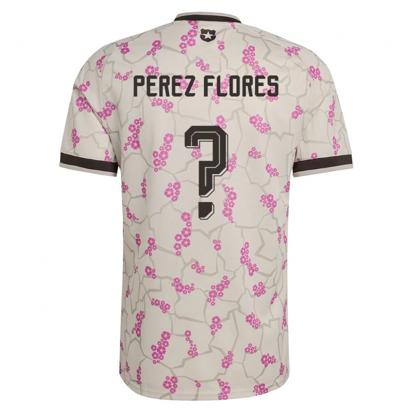 Danxen Mujer Camiseta Chile Benjamín Pérez #0 Blanco Púrpura 2ª Equipación 26-28 La Camisa México