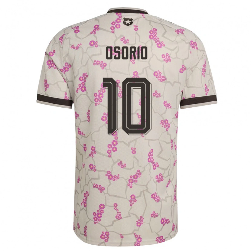 Danxen Mujer Camiseta Chile Darío Osorio #10 Blanco Púrpura 2ª Equipación 26-28 La Camisa México