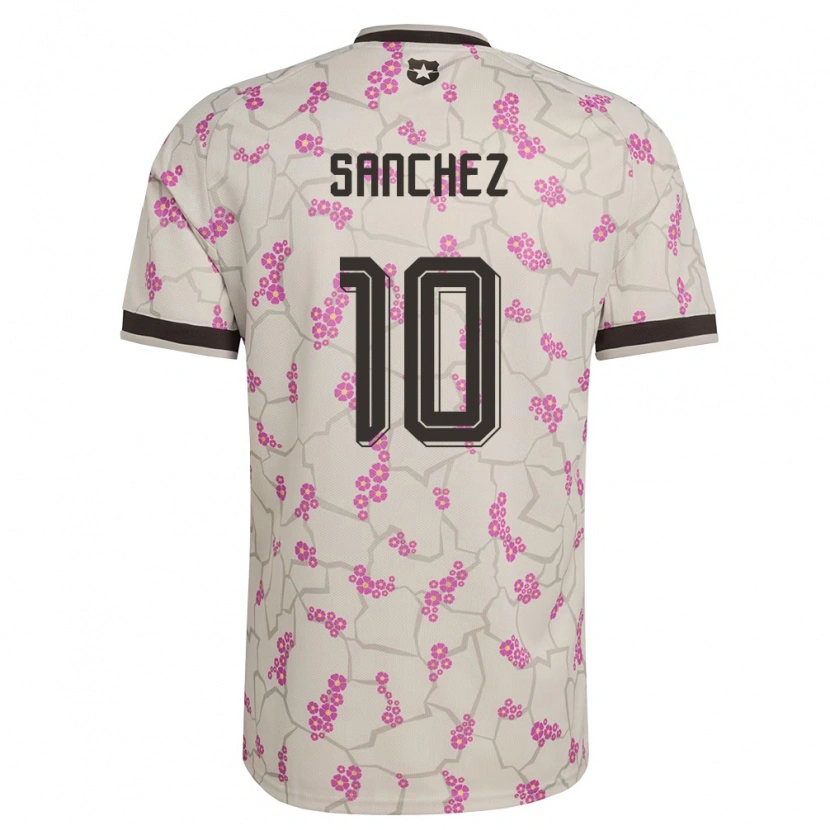 Danxen Mujer Camiseta Chile Alexis Sánchez #10 Blanco Púrpura 2ª Equipación 26-28 La Camisa México