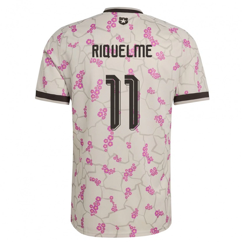 Danxen Mujer Camiseta Chile Antonio Riquelme #11 Blanco Púrpura 2ª Equipación 26-28 La Camisa México