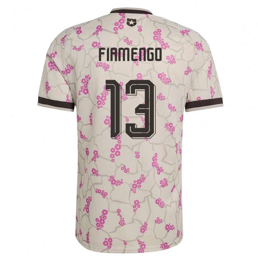 Danxen Mujer Camiseta Chile Darko Fiamengo #13 Blanco Púrpura 2ª Equipación 26-28 La Camisa México