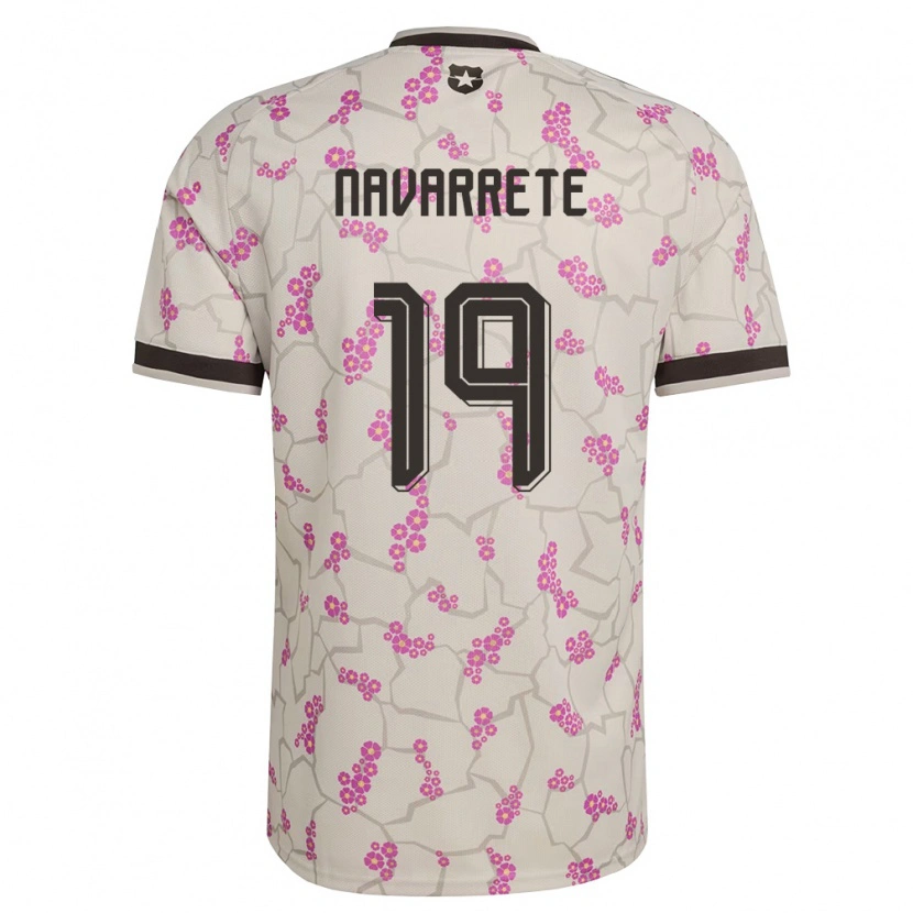 Danxen Mujer Camiseta Chile Valentina Navarrete #19 Blanco Púrpura 2ª Equipación 26-28 La Camisa México