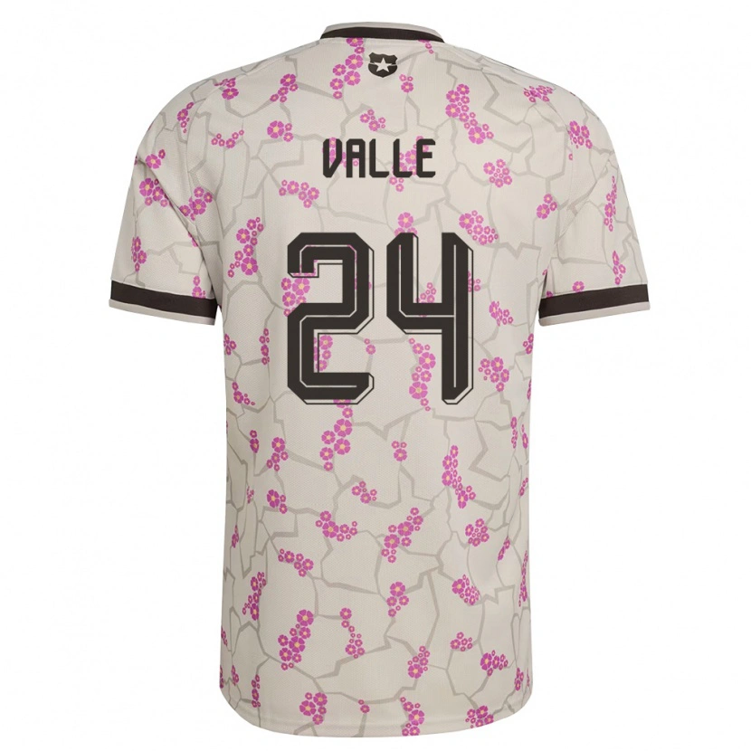 Danxen Mujer Camiseta Chile Alessandra Valle #24 Blanco Púrpura 2ª Equipación 26-28 La Camisa México