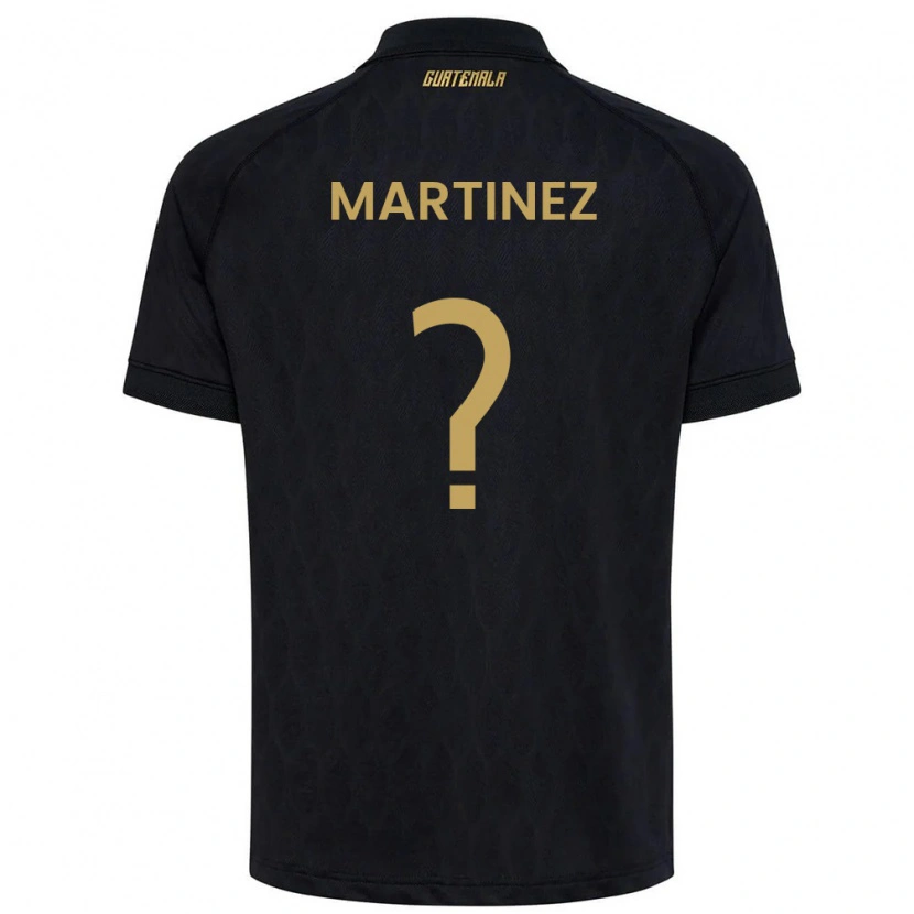 Danxen Mujer Camiseta Guatemala José Carlos Martinez #0 Negro Azul Cielo Blanco 2ª Equipación 26-28 La Camisa México