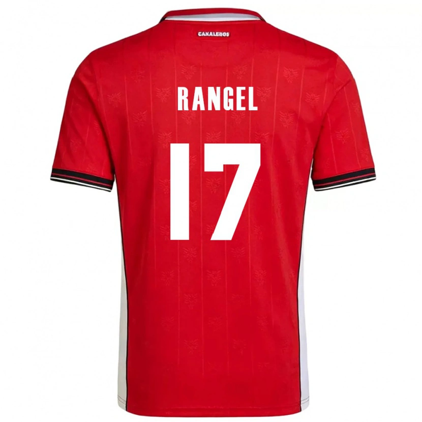 Danxen Niño Camiseta Panamá Kenia Rangel #17 Rojo Marrón Blanco 1ª Equipación 26-28 La Camisa México