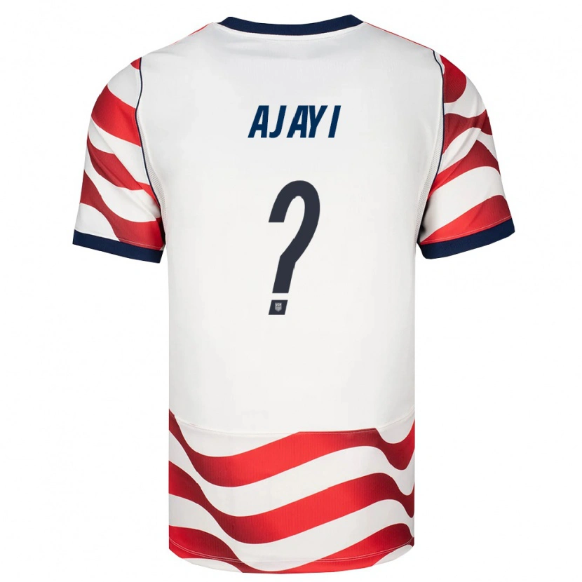Danxen Niño Camiseta Estados Unidos Olumuyiwa Ajayi #0 Rojo Blanco Negro 1ª Equipación 26-28 La Camisa México