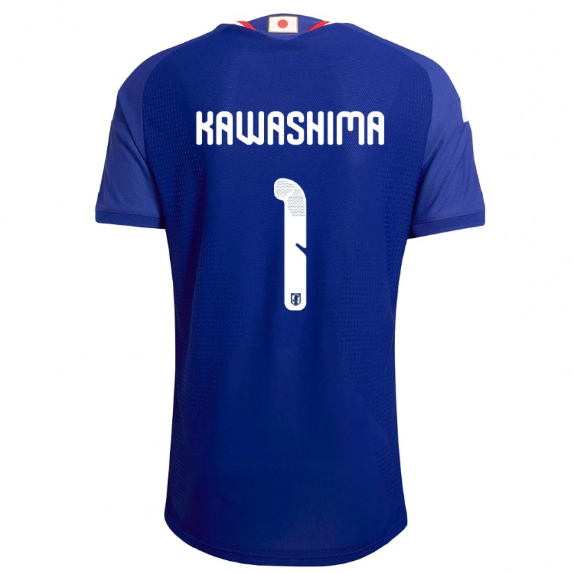 Danxen Niño Camiseta Japón Eiji Kawashima #1 Azul Blanco Rojo 1ª Equipación 26-28 La Camisa México
