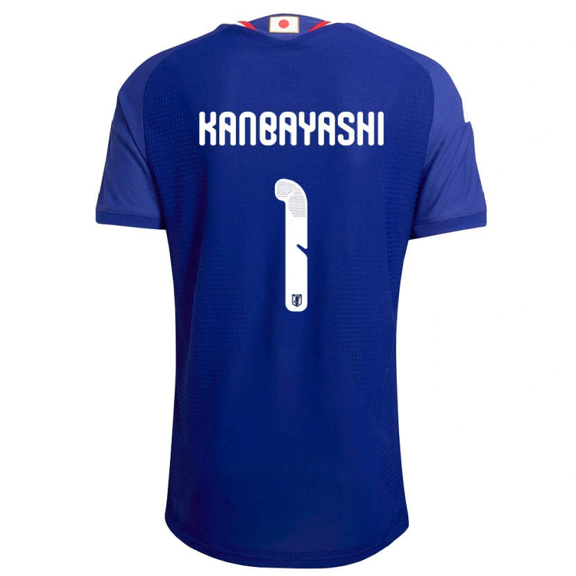 Danxen Niño Camiseta Japón Taisei Kanbayashi #1 Azul Blanco Rojo 1ª Equipación 26-28 La Camisa México