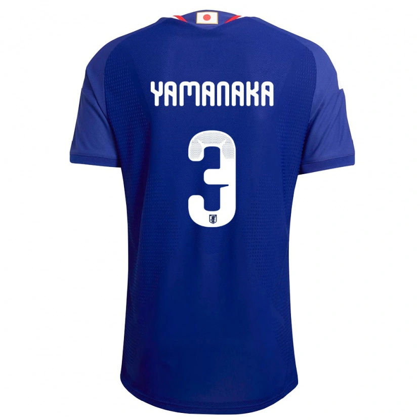 Danxen Niño Camiseta Japón Yuki Yamanaka #3 Azul Blanco Rojo 1ª Equipación 26-28 La Camisa México