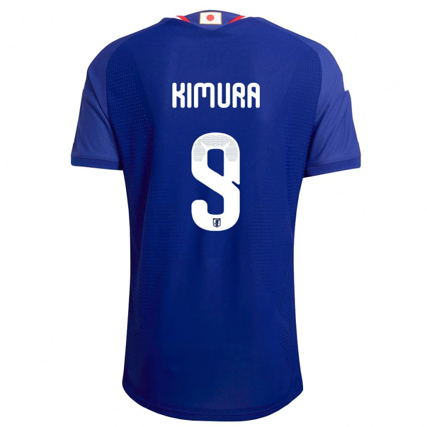 Danxen Niño Camiseta Japón Yudai Kimura #9 Azul Blanco Rojo 1ª Equipación 26-28 La Camisa México