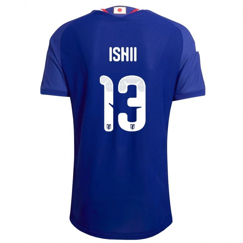 Danxen Niño Camiseta Japón Hisatsugu Ishii #13 Azul Blanco Rojo 1ª Equipación 26-28 La Camisa México