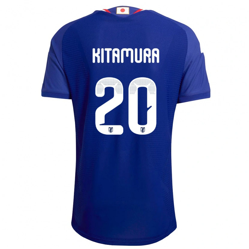 Danxen Niño Camiseta Japón Nanami Kitamura #20 Azul Blanco Rojo 1ª Equipación 26-28 La Camisa México