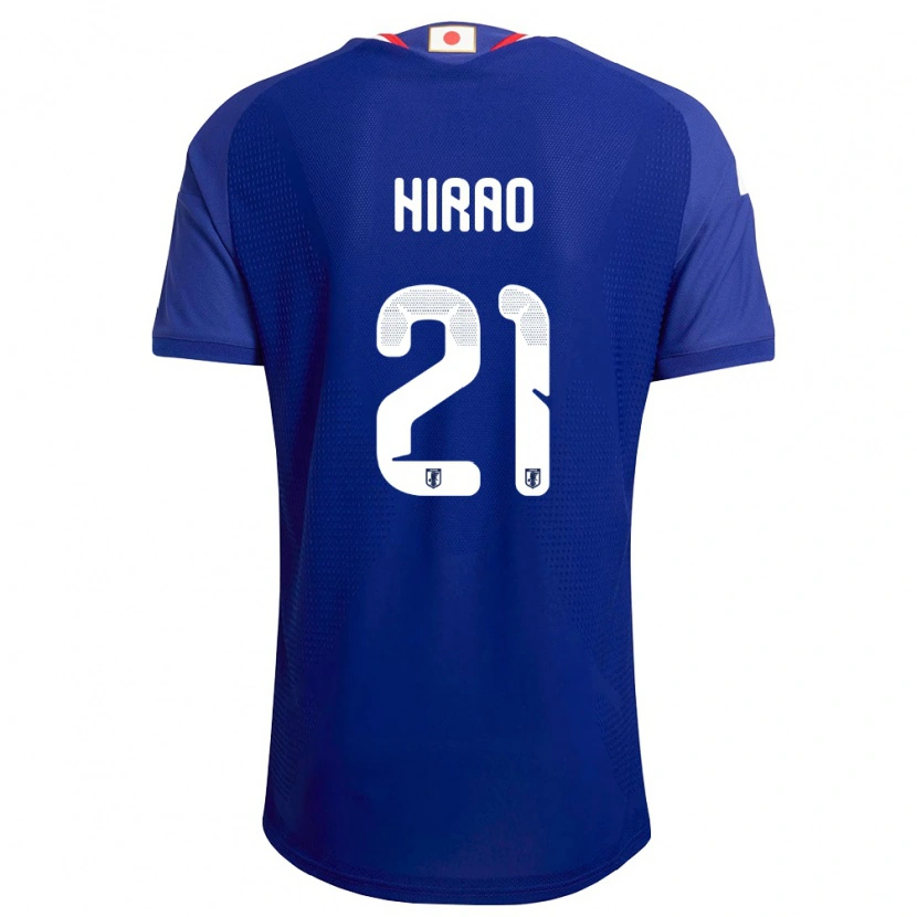 Danxen Niño Camiseta Japón Chika Hirao #21 Azul Blanco Rojo 1ª Equipación 26-28 La Camisa México