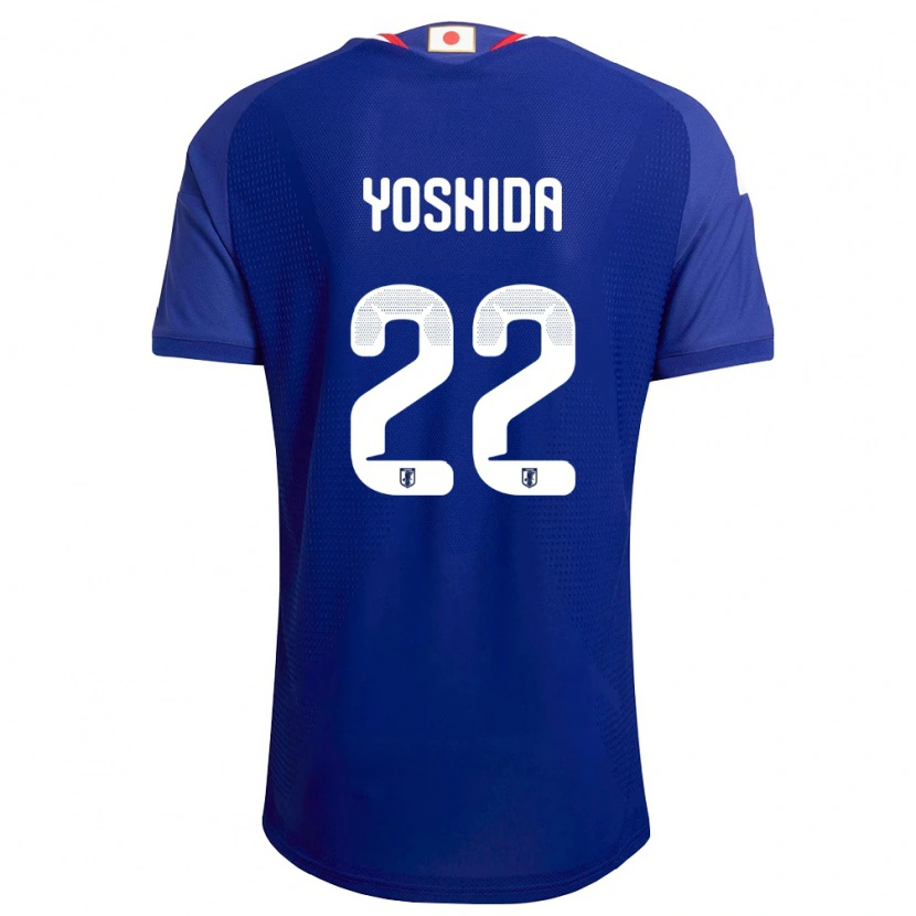Danxen Niño Camiseta Japón Maya Yoshida #22 Azul Blanco Rojo 1ª Equipación 26-28 La Camisa México