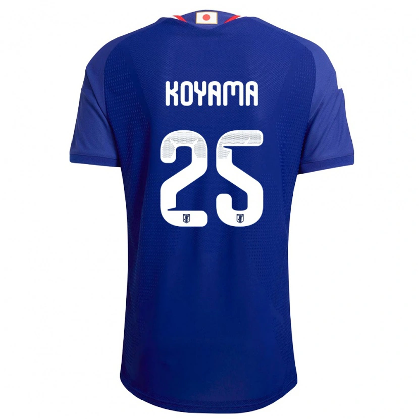 Danxen Niño Camiseta Japón Shinomi Koyama #25 Azul Blanco Rojo 1ª Equipación 26-28 La Camisa México