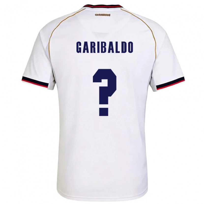 Danxen Niño Camiseta Panamá Moisés Garibaldo #0 Blanco Rojo 2ª Equipación 26-28 La Camisa México