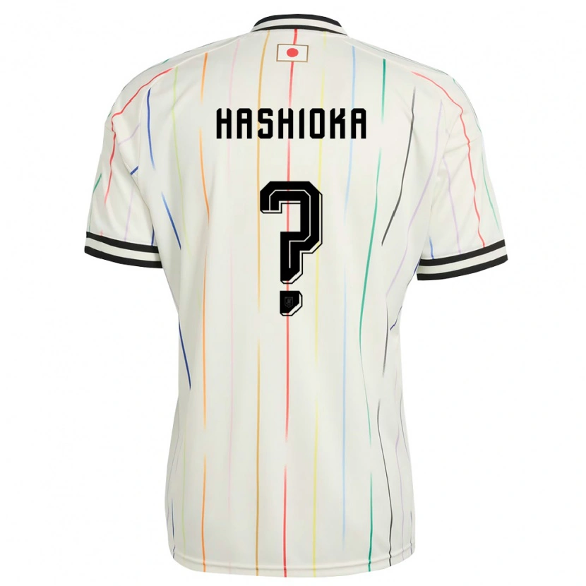 Danxen Niño Camiseta Japón Daiki Hashioka #0 Blanco Negro 2ª Equipación 26-28 La Camisa México