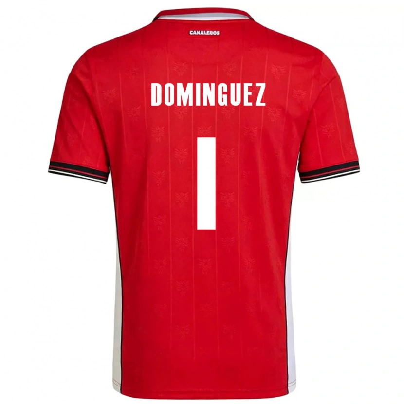 Danxen Hombre Camiseta Panamá Valeska Domínguez #1 Rojo Marrón Blanco 1ª Equipación 26-28 La Camisa México