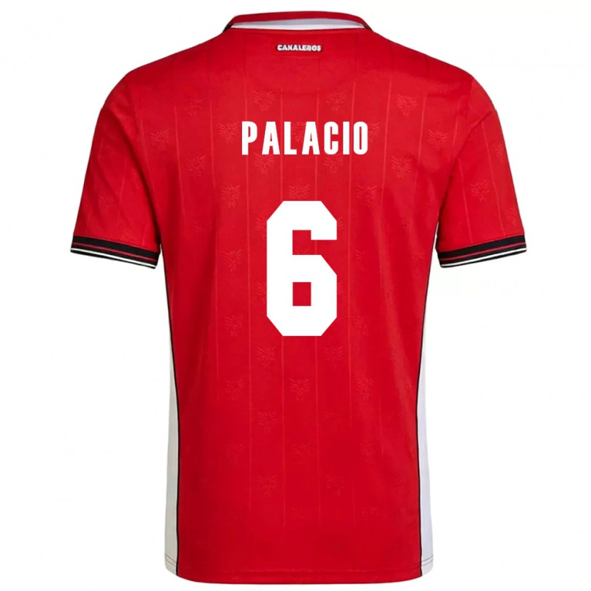 Danxen Hombre Camiseta Panamá Yamileth Palacio #6 Rojo Marrón Blanco 1ª Equipación 26-28 La Camisa México