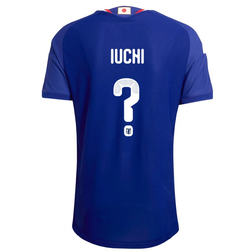 Danxen Hombre Camiseta Japón Ryotaro Iuchi #0 Azul Blanco Rojo 1ª Equipación 26-28 La Camisa México